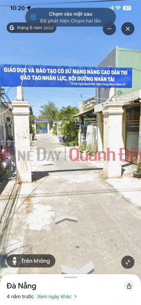 PROFITABLE INVESTMENT - OWNER NEEDS TO SELL LAND AND HOUSE ON NGUYEN VAN CU STREET, HOA HIEP BAC WARD, LIEN CHIEU DISTRICT, DA NANG Vietnam | Sales | đ 5.5 Billion
