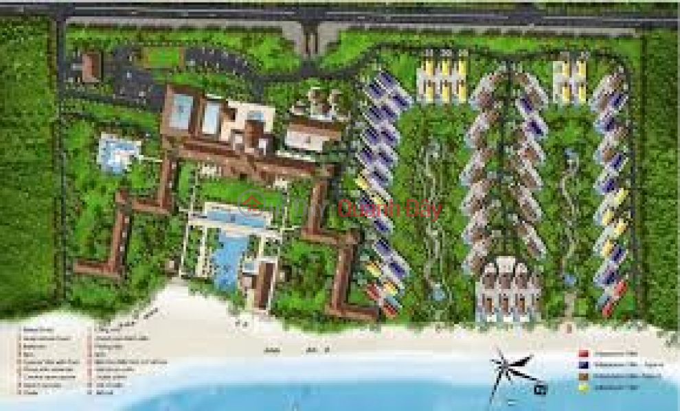đ 50 Billion Selling JW Marriot Da Nang beach villa with 1068m2 swimming pool and sea view, fully furnished - profit 3.5 billion\\/year