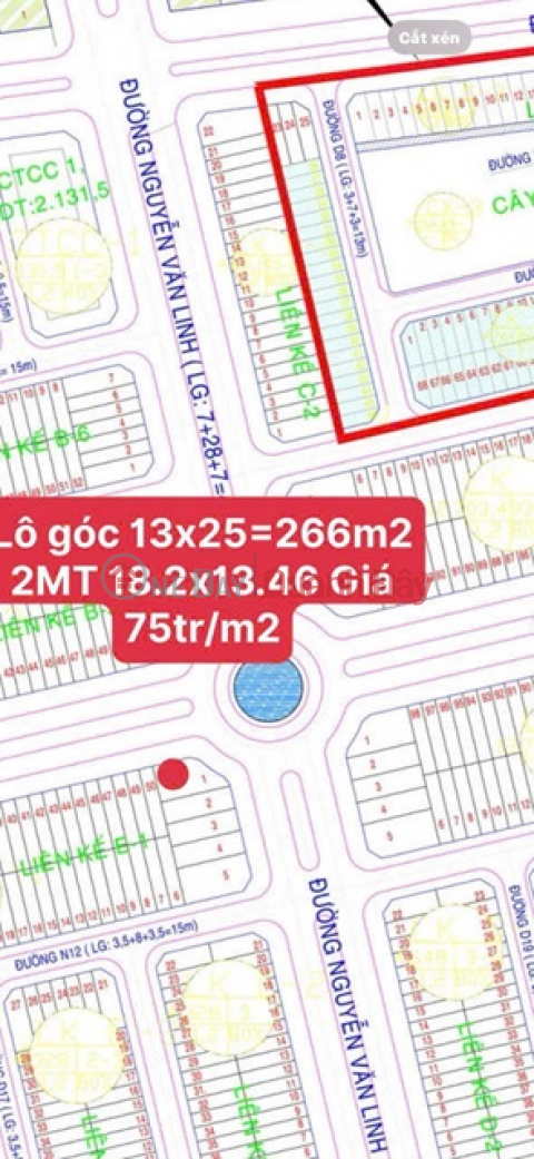 ĐẤT CHÍNH CHỦ - THỔ CƯ 100% - Góc 2 MẶT TIỀN Đường Nguyễn Văn Linh, KĐT Hoàng Phát, TP Bạc Liêu _0