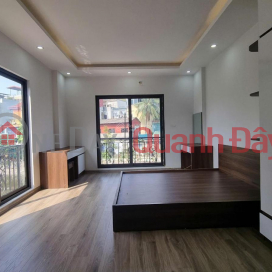 Bán nhà xây mới phố Trương Định Sông Sét 5 tầng MT 4m - View hồ sân trồng cây - Giá 6.1 tỷ _0