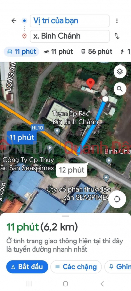 ₫ 4 Million/ month | OWNER Wants To Rent 1050m2 Land With 100m2 House In Binh Chanh Commune