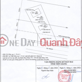 Selling production and commercial land in front of National Highway 1A, Binh Phu Town, Cai Lay _0