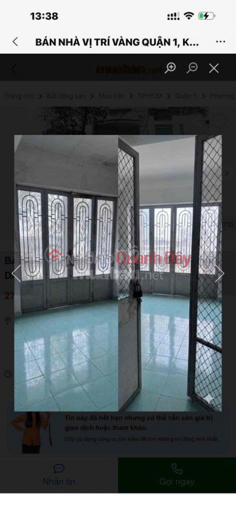 GREAT PRICE: HOUSE FOR SALE, 33M2, CORNER UNIT WITH 2 STREET FRONTAGES – 75A KY CON STREET, BEN THANH WARD, DISTRICT 1, HO CHI MINH CITY _0