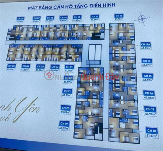 đ 1.68 Billion FOR SALE 2 Corners Apartment 389 Dream Home In TP. Vinh, Nghe An Province.