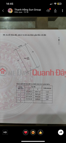 Property Search Vietnam | OneDay | Nhà ở | Niêm yết bán 113m2 Mễ Thượng Liêm CHính Phủ Lý giá 3,2 tỷ