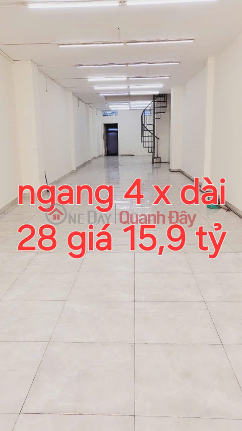 House for sale, frontage on the market, 4x28, bustling business, Bui Minh Truc, Ward 5, District 8, 15.9 _0