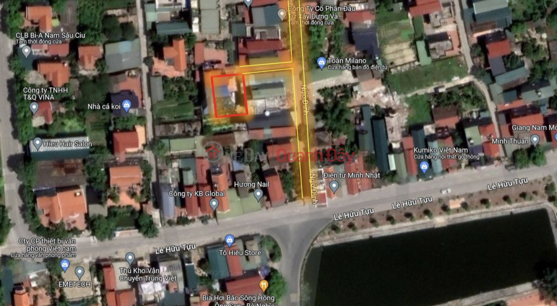 LAND FOR SALE NGUYEN KHE INDUSTRIAL PARK – 506M2 – VO NGUYEN GIAP STREET Sales Listings