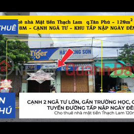 House for rent on Thach Lam street frontage, 120m², 8m wide - NEXT TO THE CROSSROAD _0