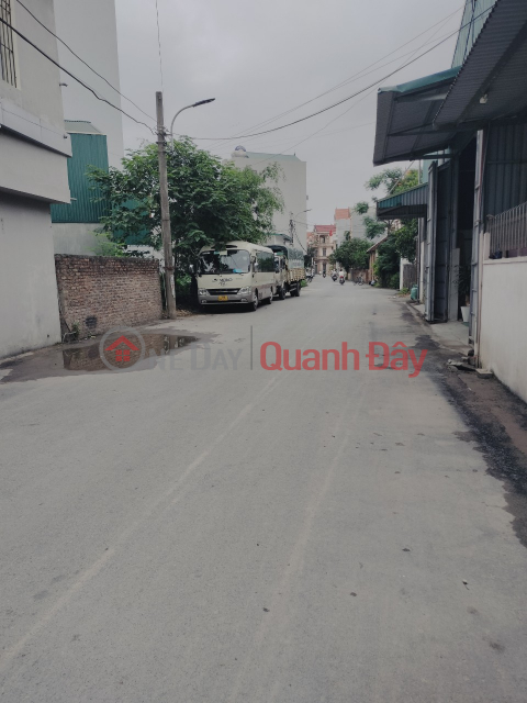 Land for sale in Duong Lieu, Hoai Duc, Hanoi. Car corner lot around, near Sau Gi Market. Price only 3X _0