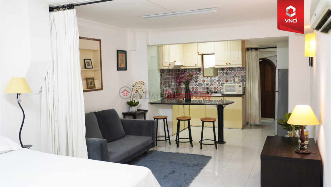 Real price of 2-bedroom apartment on Huynh Van Banh street right at Phu Nhuan intersection: reception, security, swimming pool, gym Vietnam, Rental, đ 15 Million/ month