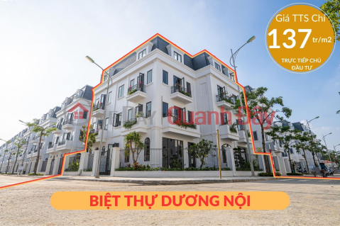 Urgent sale of Duong Noi villa - TTS price only 137 million\/m2 - Get house immediately LS 0% 36 months _0