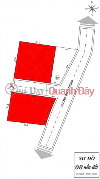 đ 225 Million, PROFITABLE INVESTMENT – 3 PLOTS OF LAND FOR SALE IN A PRIME LOCATION IN THACH THANH DISTRICT, THANH HOA PROVINCE