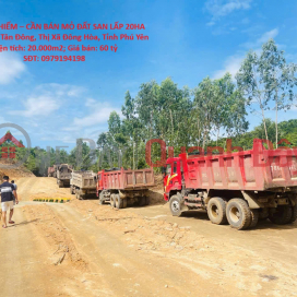 RARE LAND PLOTS FOR SALE – 20-HECTARE LAND FILLING SITE FOR SALE IN HOA TAN DONG COMMUNE, DONG HOA TOWN, PHU YEN PROVINCE _0