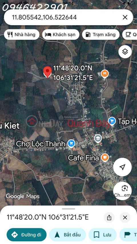 Land for sale in Loc Thanh, Loc Ninh, Binh Phuoc, Super Cheap Price 550 Million, 1016.7m2 _0