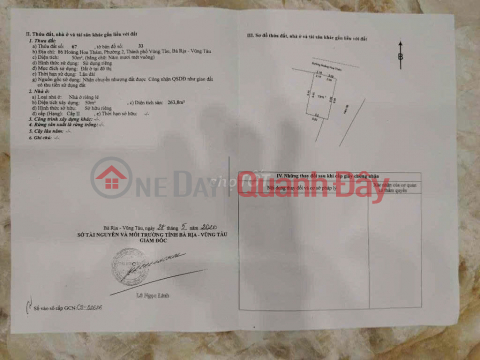 NHÀ MẶT PHỐ - CHÍNH CHỦ - MẶT TIỀN Đường Hoàng Hoa Thám, Phường 2, TP Vũng Tàu, Bà Rịa - Vũng Tàu _0