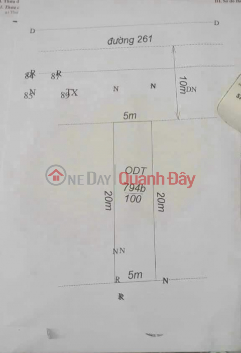 (EXTREMELY HIGH) for sale 100m ful residential land plot on busy street 261, right near factory z127 at _0