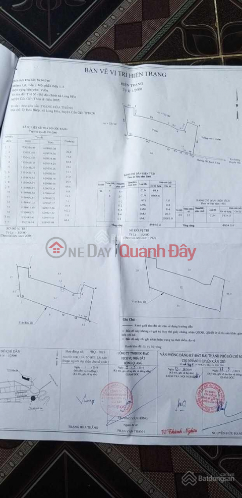 Urgent Sale of Land in Can Gio District. Area 8808m². Reduced sharply to 68 billion VND _0