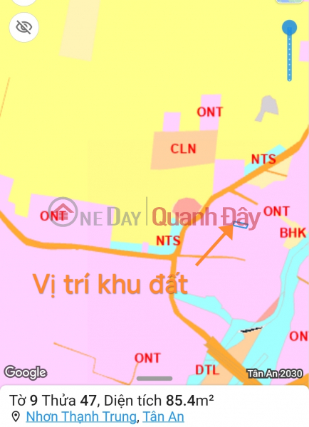 Property Search Vietnam | OneDay | Nhà ở, Niêm yết bán, Bán rẻ thu hồi vốn đất thuộc Thành Phố Tân An giá 600 triệu