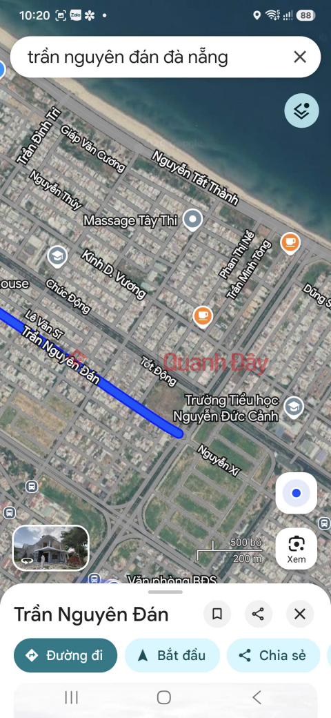 Land for sale on Tran Nguyen Dan street (10.5m wide) - Prime location _0