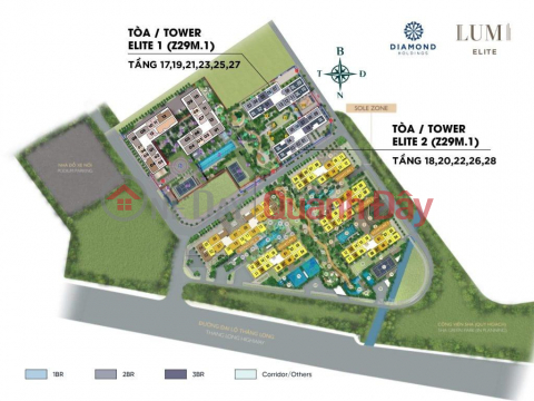 [BÁN CẮT LỖ] 1PN Lumi HN 52m2 tòa E2 (TÒA VIP NHẤT) - 3.9 tỷ _0