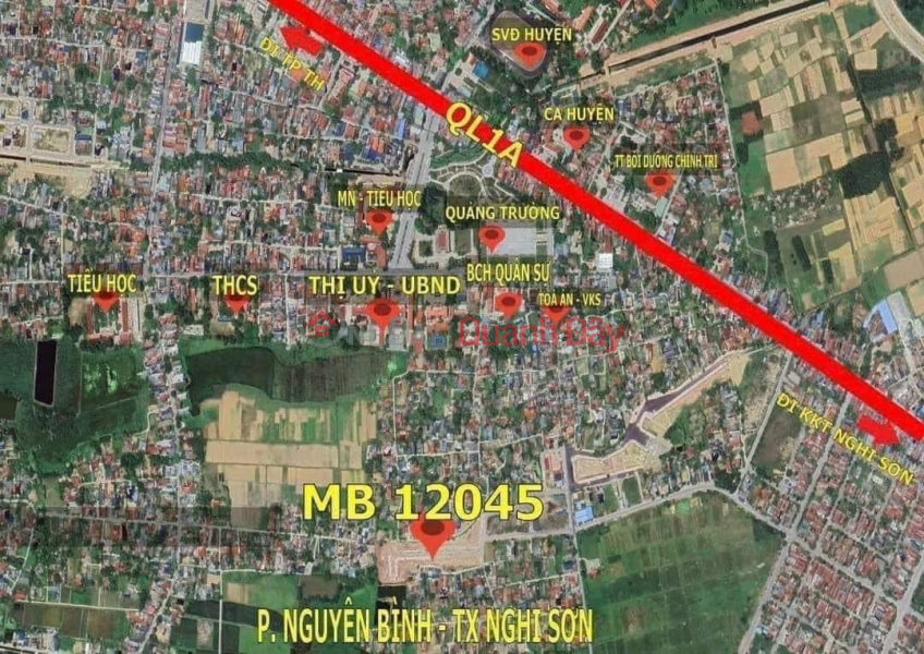 Property Search Vietnam | OneDay | Residential Sales Listings PRIMARY LAND FOR OWNER - NEED TO SELL LOT LK-E6 FAST IN Nguyen Binh Ward, Tx. Nghi Son, Thanh Hoa