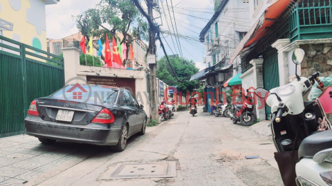 House for sale in No Trang Long car alley, Binh Thanh district, 62m2, 4 floors, Corner lot Cheap price _0