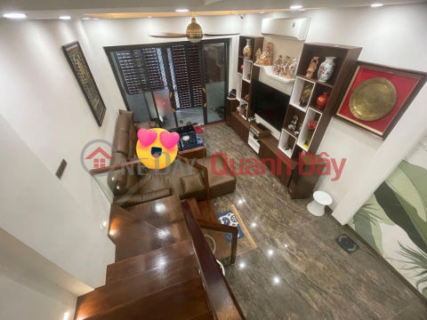 House for sale in Hoang Nhu Tiep, Bo De, 4 floors, 60m2, CAR alley, THROUGH, ELEVATOR, fully furnished _0