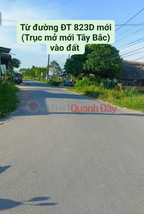 Owner selling beautiful residential land in Hoa Khanh Dong, Duc Hoa - Excellent price, high potential for price appreciation. _0