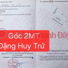 ĐẤT GÓC 2MT SÁT BIỂN - ĐƯỜNG ĐẶNG HUY TRỨ & DƯƠNG ĐỨC HIỀN _0