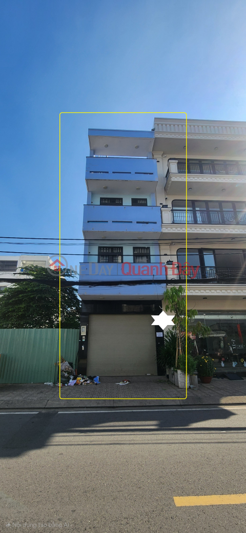 House for rent on Nguyen Huu Tien street, 68m², 4 floors, 25 million VND - near AEON Mall and University of Industry and Trade. _0