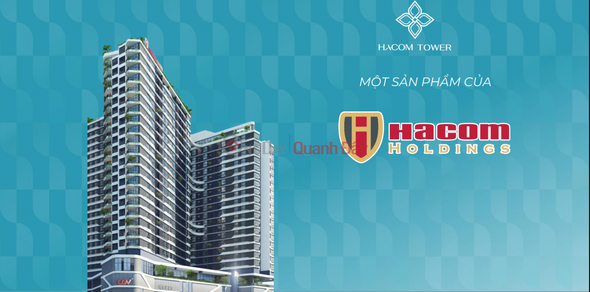 HACOM TOWER Căn Hộ Cao Cấp - Tiêu chuẩn 4 LẦN ĐẦU TIÊN tại Phan Rang - nam Khánh Hoà Niêm yết bán