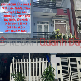 BEAUTIFUL HOUSE - GOOD PRICE - OWNER NEEDS TO SELL 2 CONtiguous HOUSES, 24m Street Frontage, Ward 2, Tay Ninh City Center _0
