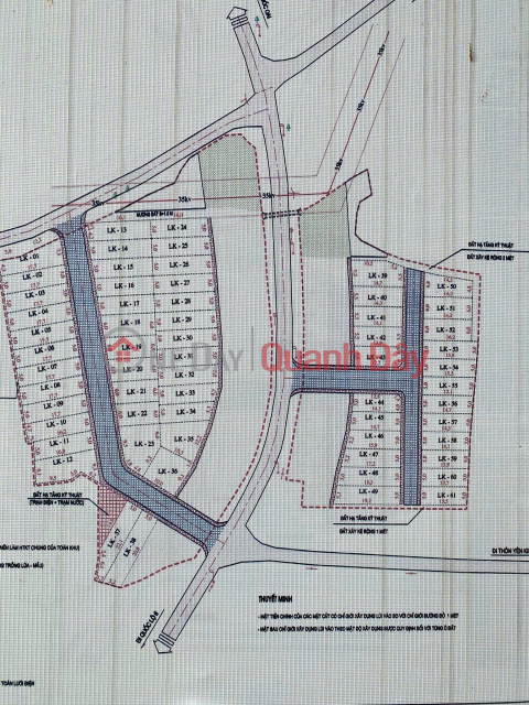 - Auctioned land lot in Dong Son - Chuong My - Hanoi. - Area: 88.3m². - Location of land lot on lane 2 of inter-district road _0