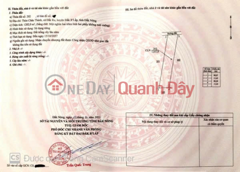 Chính Chủ Bán 20.000m2 Đất xã Đắk Ru, Đắk R'Lấp, Đắk Nông (Giáp ranh Bình Phước),Đã Có Sổ _0