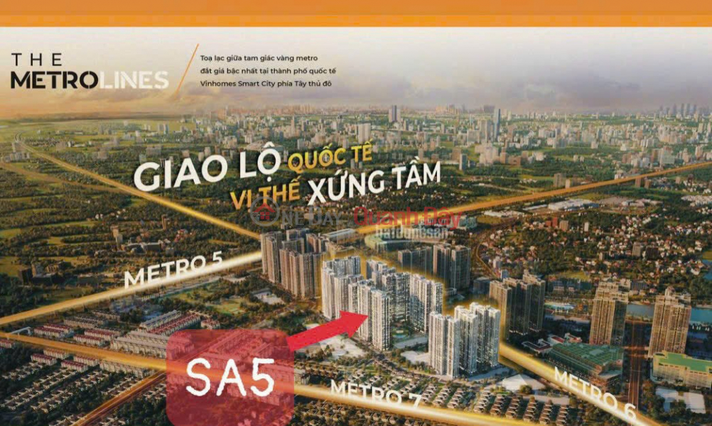 Sell Fast!!! Cheapest 3-bedroom corner apartment - SA5.38.17 Vinhomes Smart City. Full 3.6 billion Vietnam, Sales, ₫ 3.6 Billion