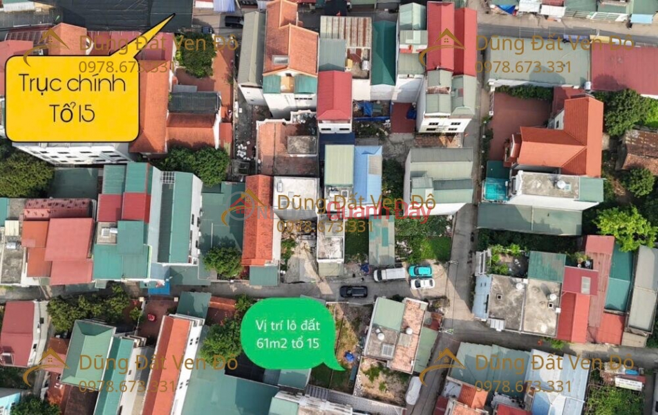 Lô Đất 61m2 oto đỗ trong đất | Việt Nam, Bán đ 10 triệu