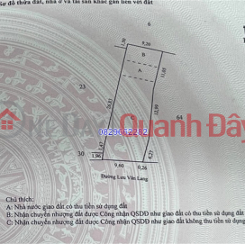Bán đất thổ cư P.2 TP Sa Đéc, Lưu Văn Lang 243m2 Sổ Hồng hướng Nam. Giá 2.65 tỷ. _0