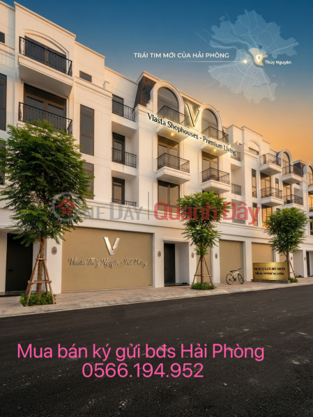 BÁN CĂN LK L10 B09 thủy nguyên hải phòng 5ty5xx DT 87m2 4 tầng LH 083.2865.116 Niêm yết bán