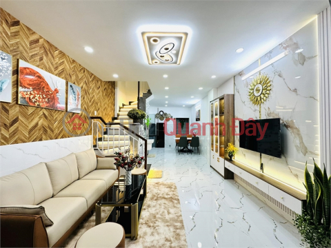 Private house 4.1x11m, 2 floors Fully furnished - Phan Huy Ich, only 3.98 billion _0