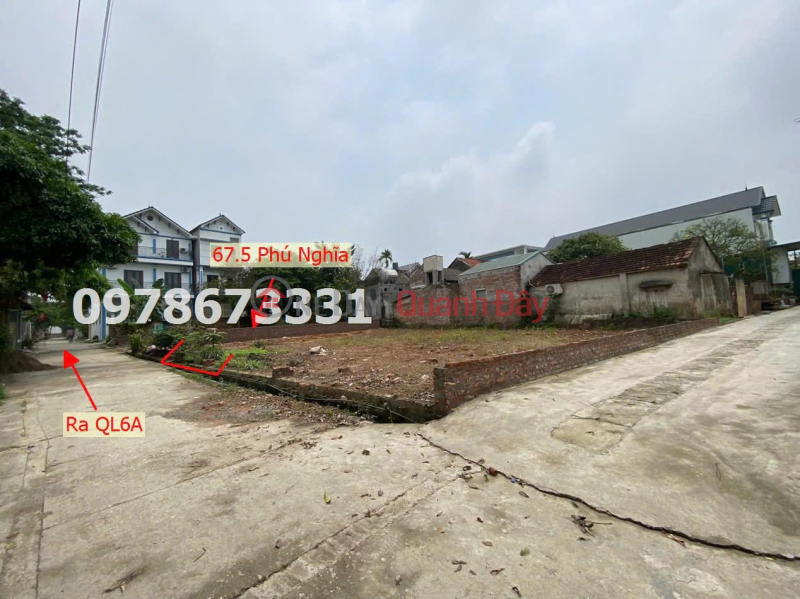 67.5M2 LAND FOR SALE NEAR PHU NGHI-CHUONG MY INDUSTRIAL PARK Sales Listings