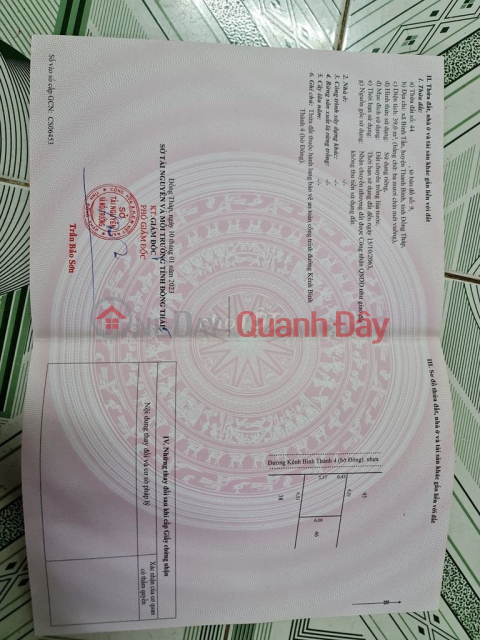 THE OWNER IS URGENTLY SELLING RESIDENTIAL LOT OF LAND IN Binh Tan, Thanh Binh, Dong Thap _0