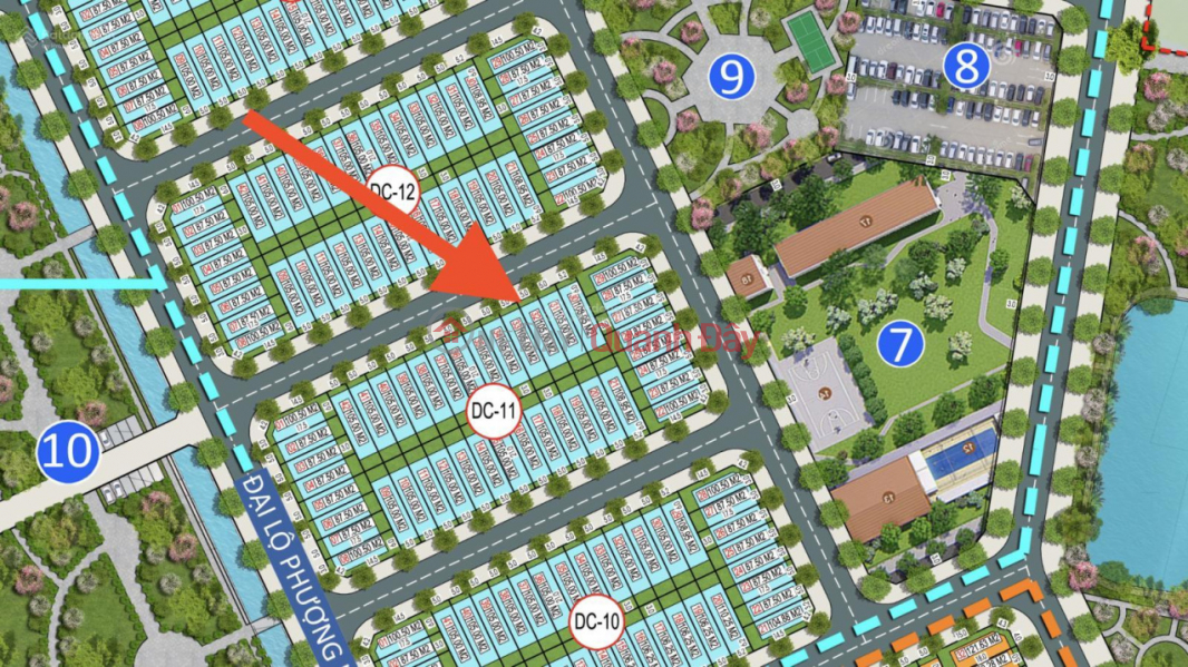 Chính chủ cần tiền bán lô DC 11-32. giá 1.75tỷ , 105m2 , Dự án Cầu Trúc Sông Công . 0868 878 818 Niêm yết bán