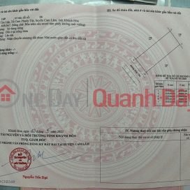 ĐẤT ĐẸP - GIÁ TỐT - Bán GẤP Lô Đất Tiềm Năng Tại xã Cam Phước Tây, Cam Lâm, Khánh Hòa _0