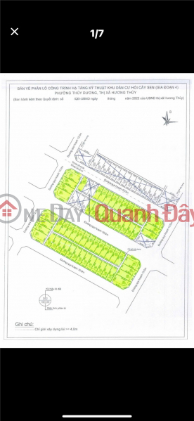 Property Search Vietnam | OneDay | Nhà ở Niêm yết bán, HOT HOT - CẦN BÁN LÔ ĐẤT TẠI Đường Nguyễn Huân, Thủy Thanh, Hương Thủy, Thừa Thiên Huế