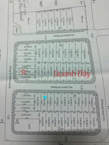 Need to sell 80m2 of Ngải Dương auction, price slightly over 3 billion, wide sidewalk road with no defects, Vietnam, Sales đ 3.2 Billion