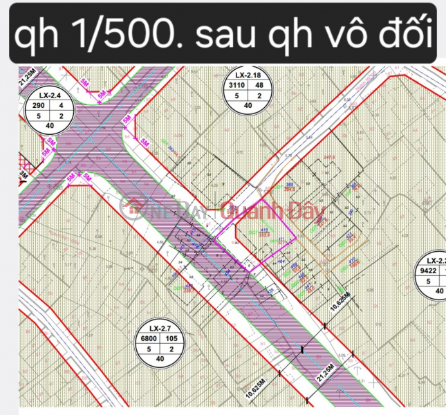 CƠ HỘI CHO NHÀ ĐẦU TƯ NHANH TAY- DT 333M2X MT 17.5M. CHỈ 25.X TỶ. SAU QUY HOẠCH THÀNH 3 MẶT ĐƯỜNG. Niêm yết bán