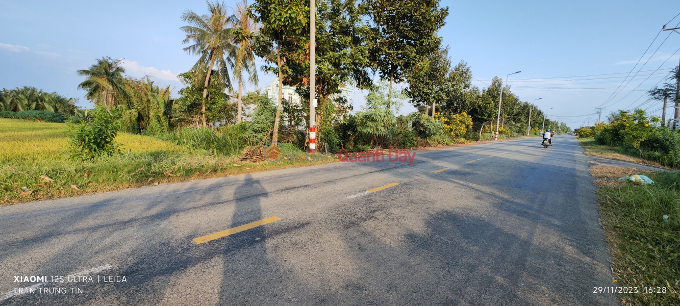 Selling rice land plot fronting provincial road 832 for 7.5 billion | Vietnam | Sales | ₫ 7.5 Billion