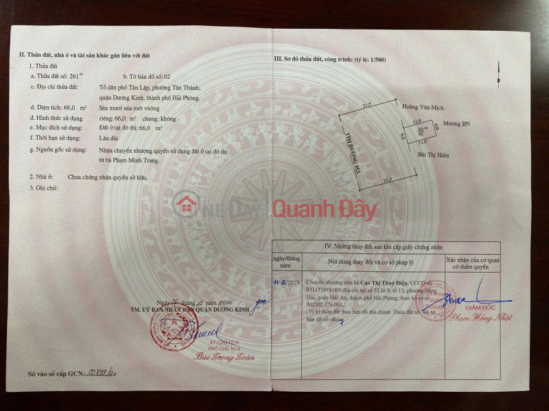 đ 4 tỷ, Mặt đường 353 Phạm Văn Đồng – Tân Thành Ngang 6m, vị trí kinh doanh sầm uất ZALO 0567 222 555