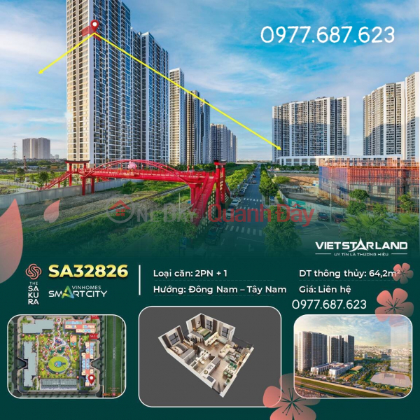 Just ~480 million call NOW to have a house in Vinhomes Smart City Sales Listings