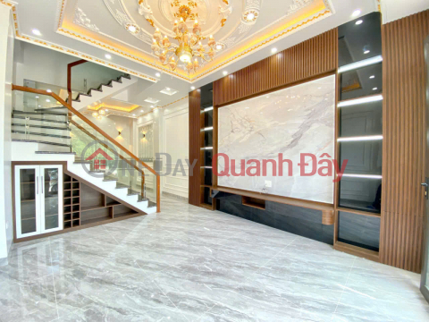 Selling a brand new 40m2 4-storey house near Le Hong Phong intersection, PRICE 4.88 billion _0